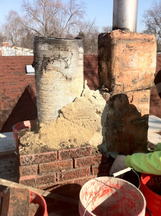 Chicago Chimney Inspection and Repair with Tuck Pointing Midland Masonry
